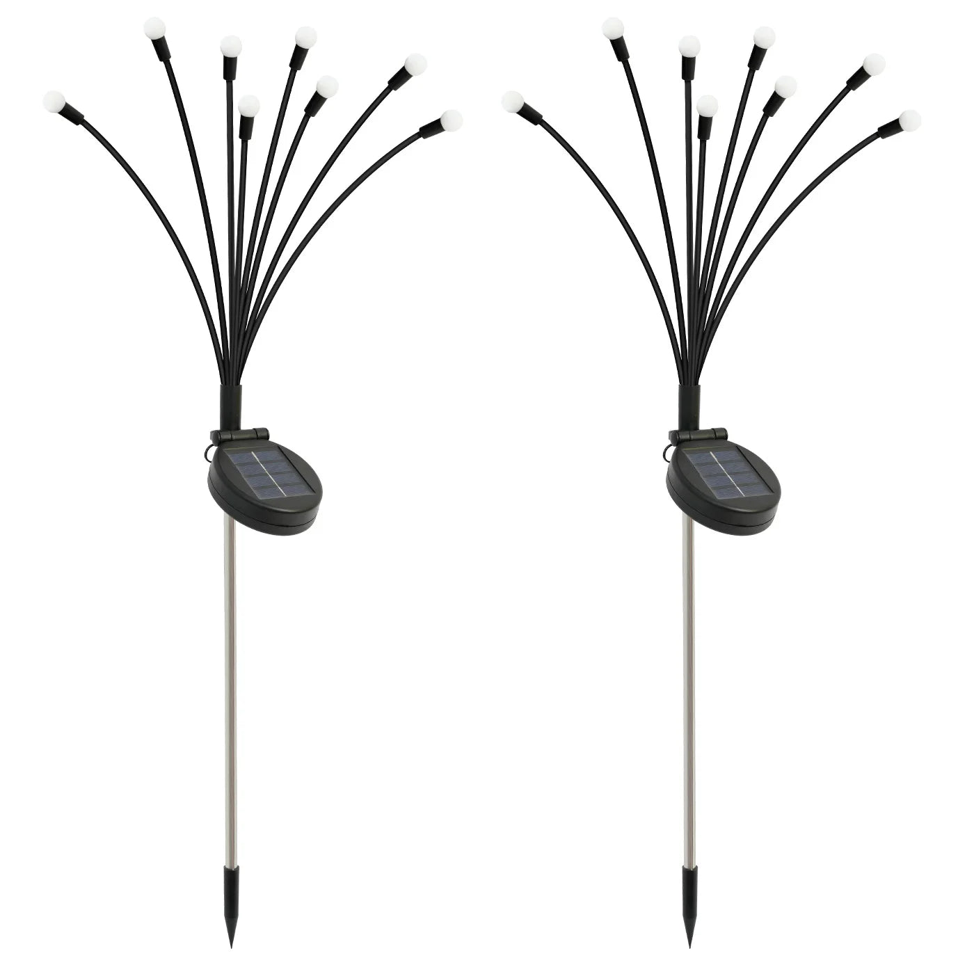 8 Head Solar Firefly LED Lights Weatherproof Outdoor Garden LandscapingIllumination