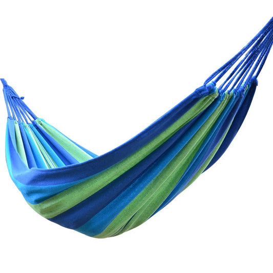 General Use Outdoor Hammock Double With Tree Straps