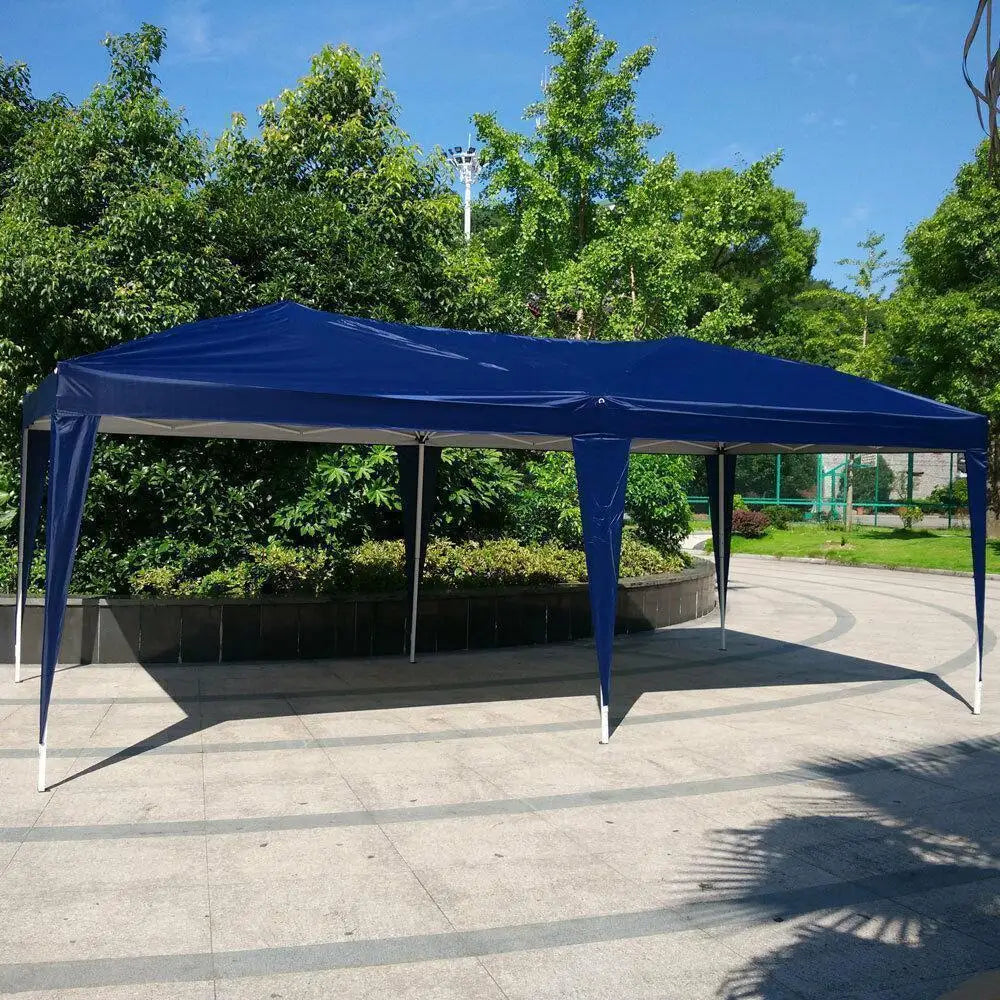 10x20 EZ Pop Up Wedding Party Tent Waterproof Gazebo Canopy Heavy Duty Outdoor Shelter