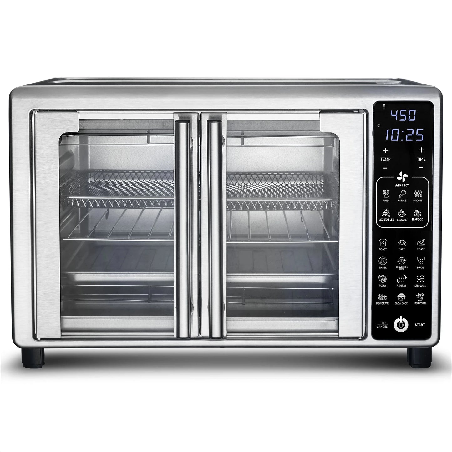 6 Slice Digital Oven Air Fryer Easy to Cook Variety of Dishes Perfect for Party Dinners
