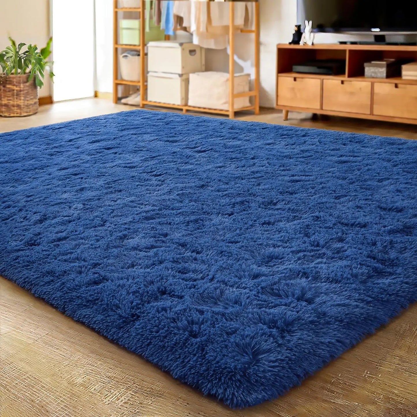 Fluffy Rug Indoor Plush Soft Carpet for Living Room Area Rug