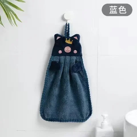 Cute Hand Towels Super Absorbent Microfiber Kitchen Towel