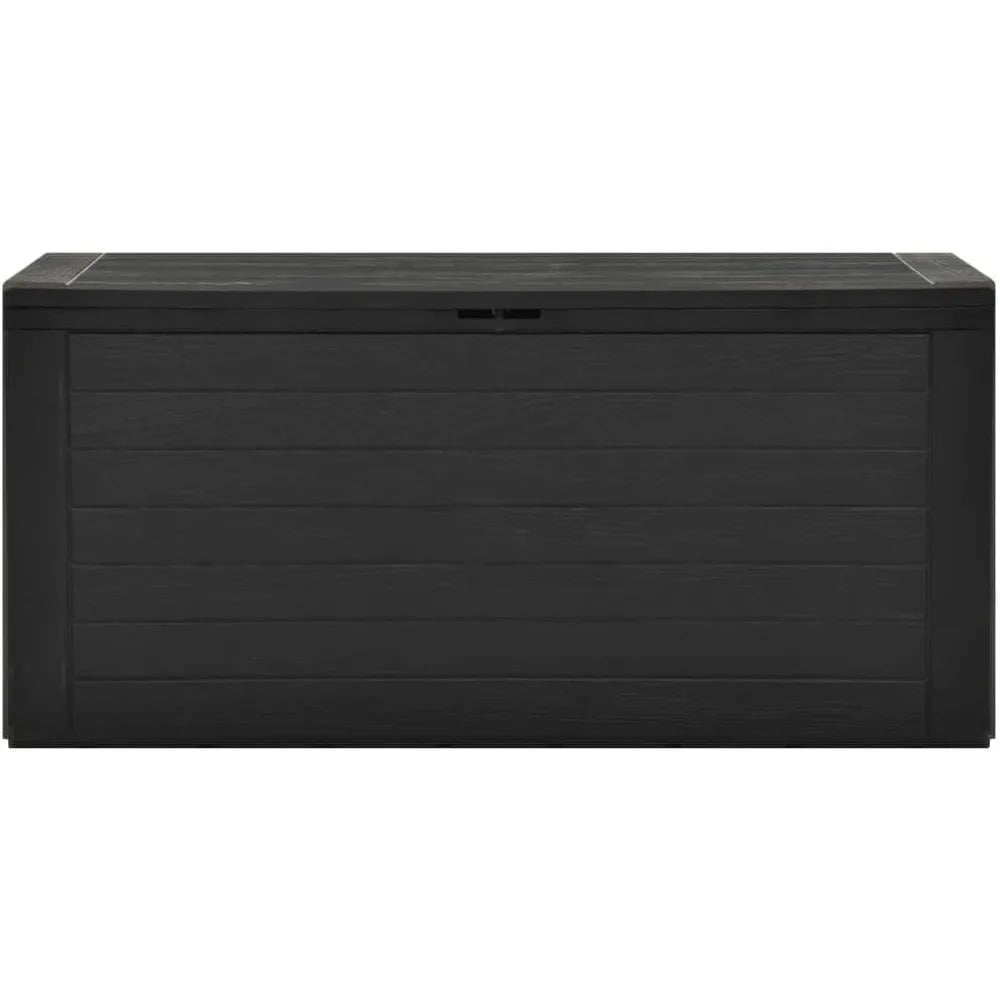 Outdoor Rattan Storage Box All Weather Deck Box For Patio