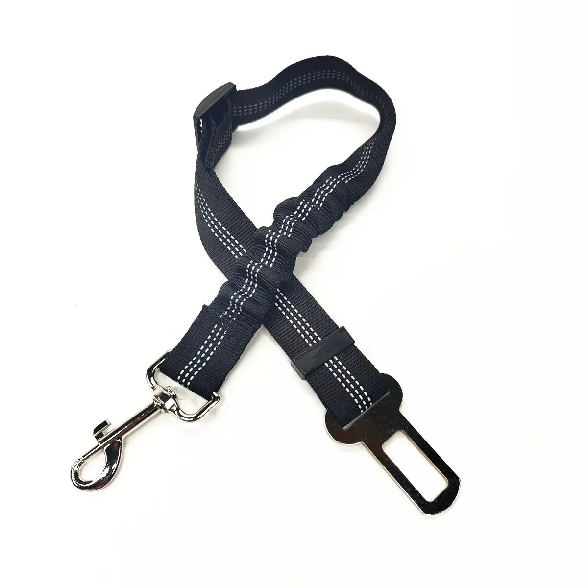 Pet Dog Car Seat Belt Retractable Elastic Reflective Safety Traction Rope Harness Accessories