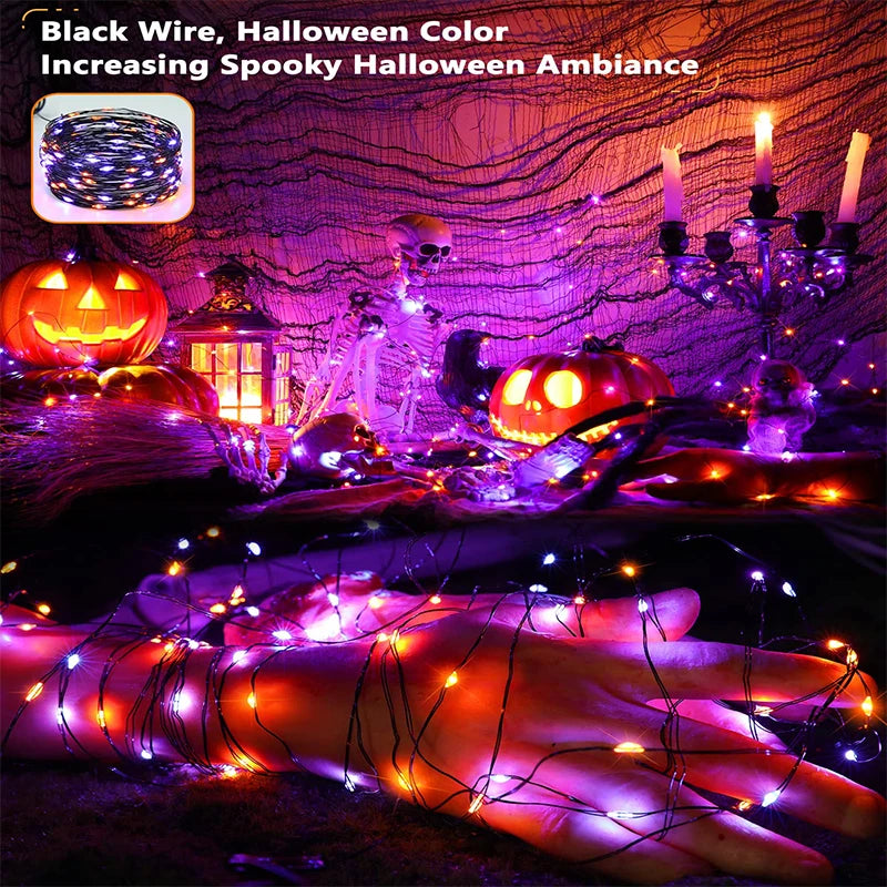 Zhejiang Solar 200LED Halloween Fairy Lights IP44 Waterproof