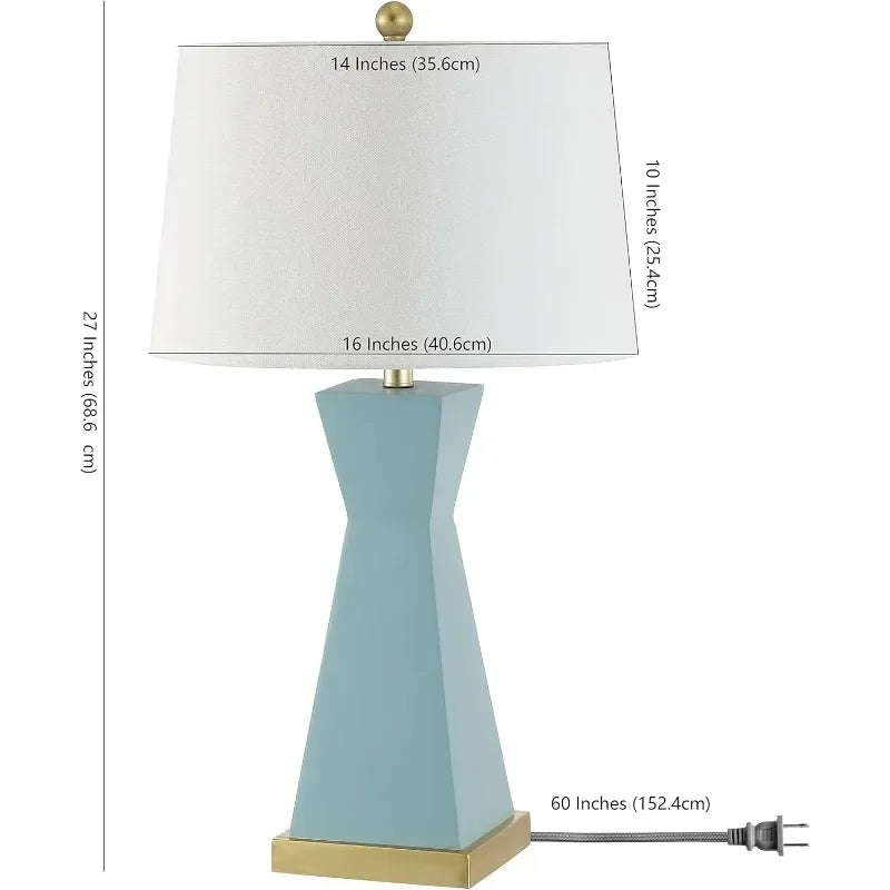 Hign Concerned Decorative Table Lamp Pair With USB Ports