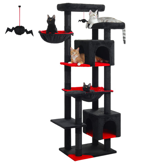PAWZ Road Cat Tree With Hammock And Scratching Posts