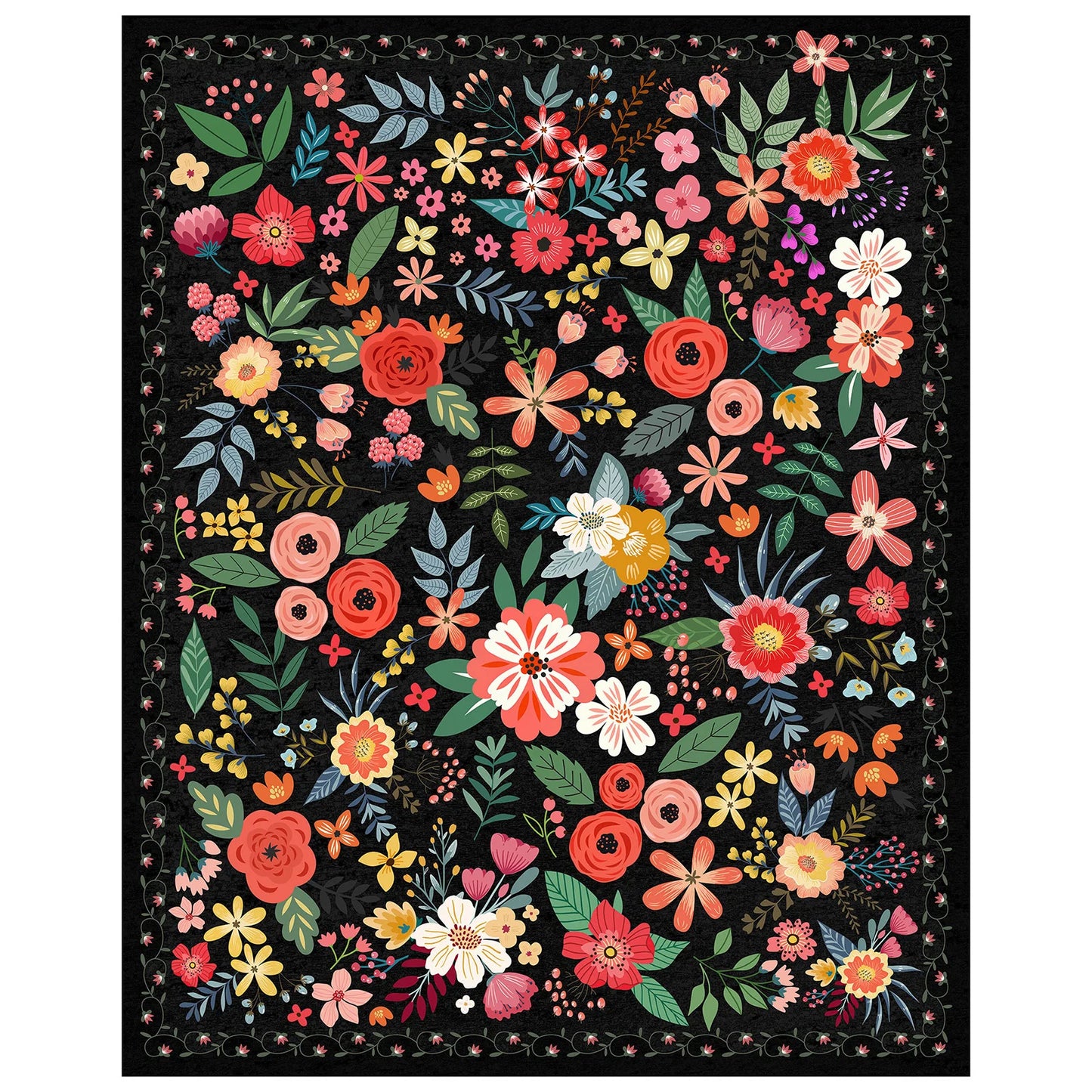 8' X 10' Area Rug Boho Washable Rug Non Slip Soft Carpet Low Pile Indoor Carpet for Bedroom Office Dining Room