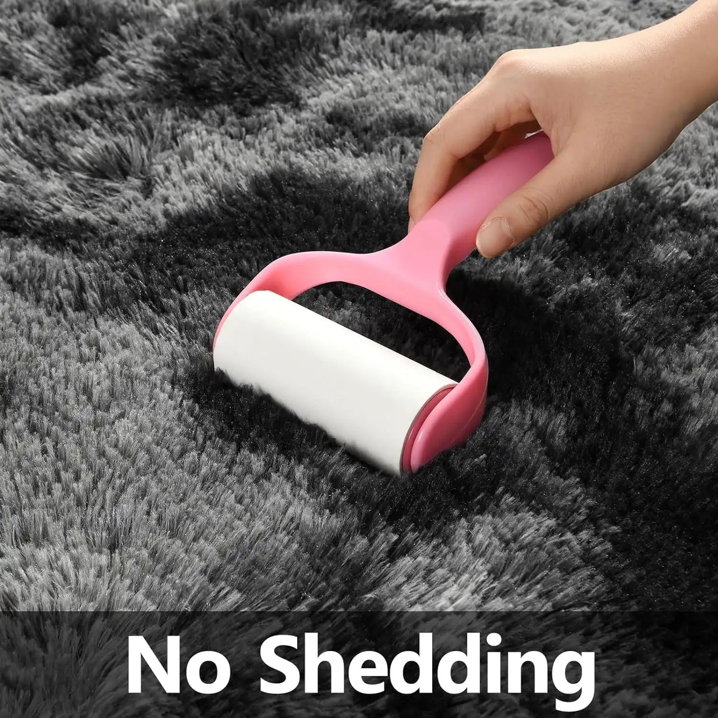 Lochas Soft Plush Tie Dye Velvet Rugs for Living Room