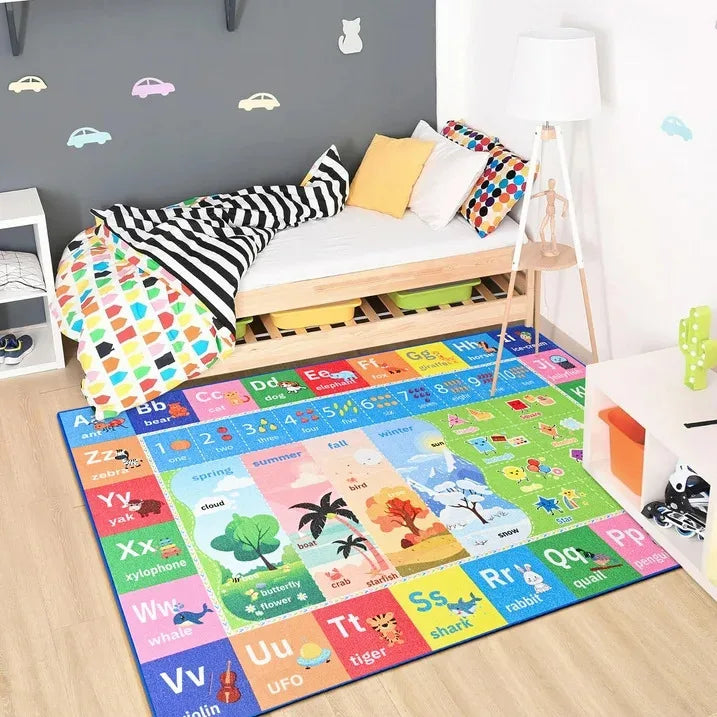 Lochas Kids Play Rug Educational & Fun Carpet Gaming Rug