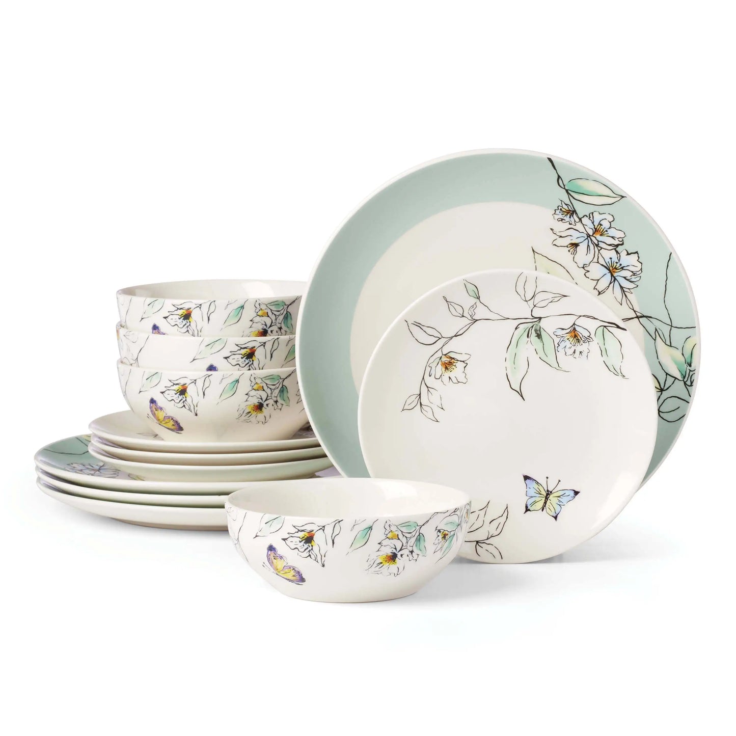 Hign-concerned Dinnerware Set Elegant Everyday Dining