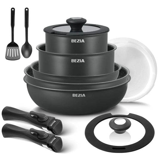Induction Cookware Set 13 Pieces Nonstick Pots and Pans