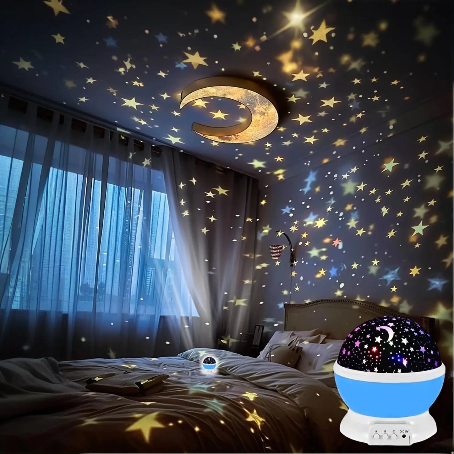 Starlight N Star Projector Night Light For Kids Bedroom
