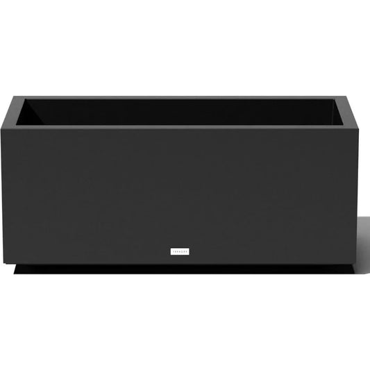 Large Rectangular Long Box Planter for Indoor or Outdoor Use Durable All-Weather Plastic 38 Inches by 15 Inches by 16.25 Inches