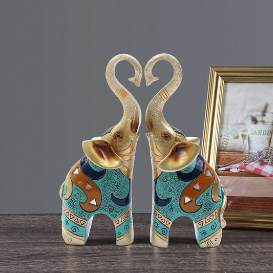 Hign-concerned Elephant Statue Modern Decor for Living Room