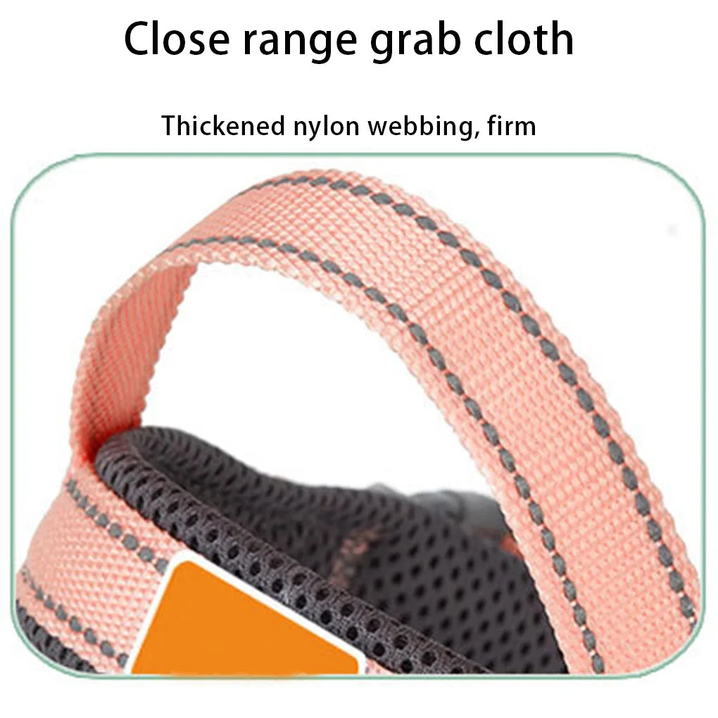 Pet Vest Harness Dog Chest Strap Breathable Outdoor Adjustable Leash for Small Medium Large Dogs Accessories Fluorescent