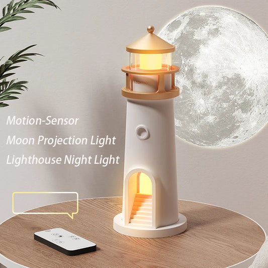 Lessdot Moon Lamp Lighthouse Nighttime Light Bluetooth