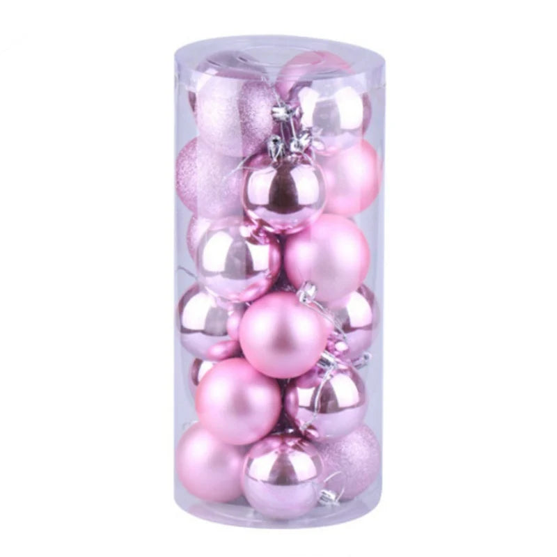 Christmas Ball Ornaments Set 24 Pieces For Tree Decoration