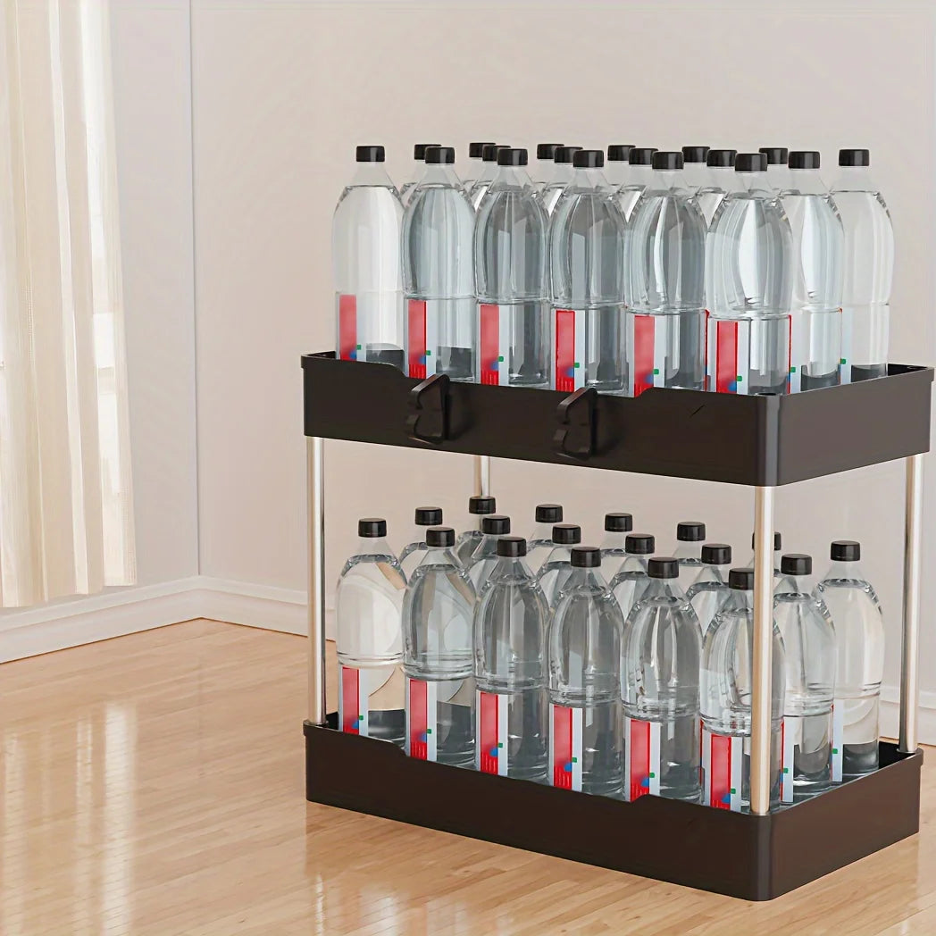 3pcs Under Bathroom Sink Organizers for Kitchen and Bath