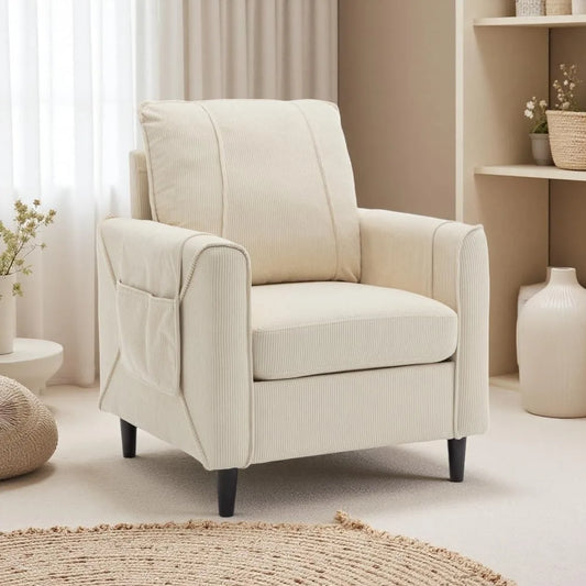 DAFIFY Mid Century Modern Accent Chair Upholstered Arm Chair