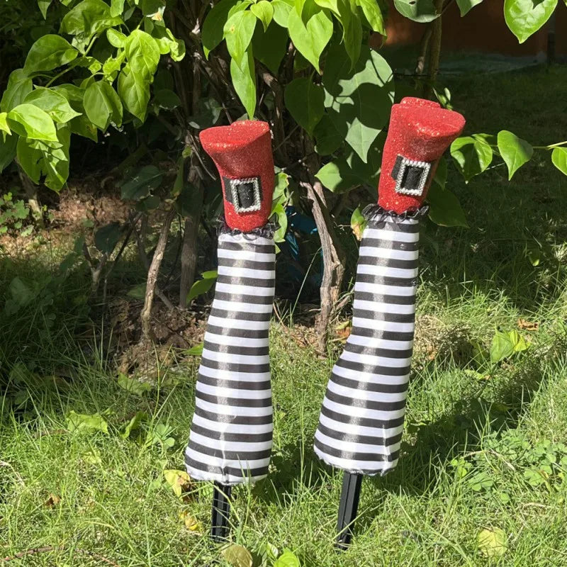 Guangdong Witch Legs Props 2 Piece Upside Down Wizard Feet