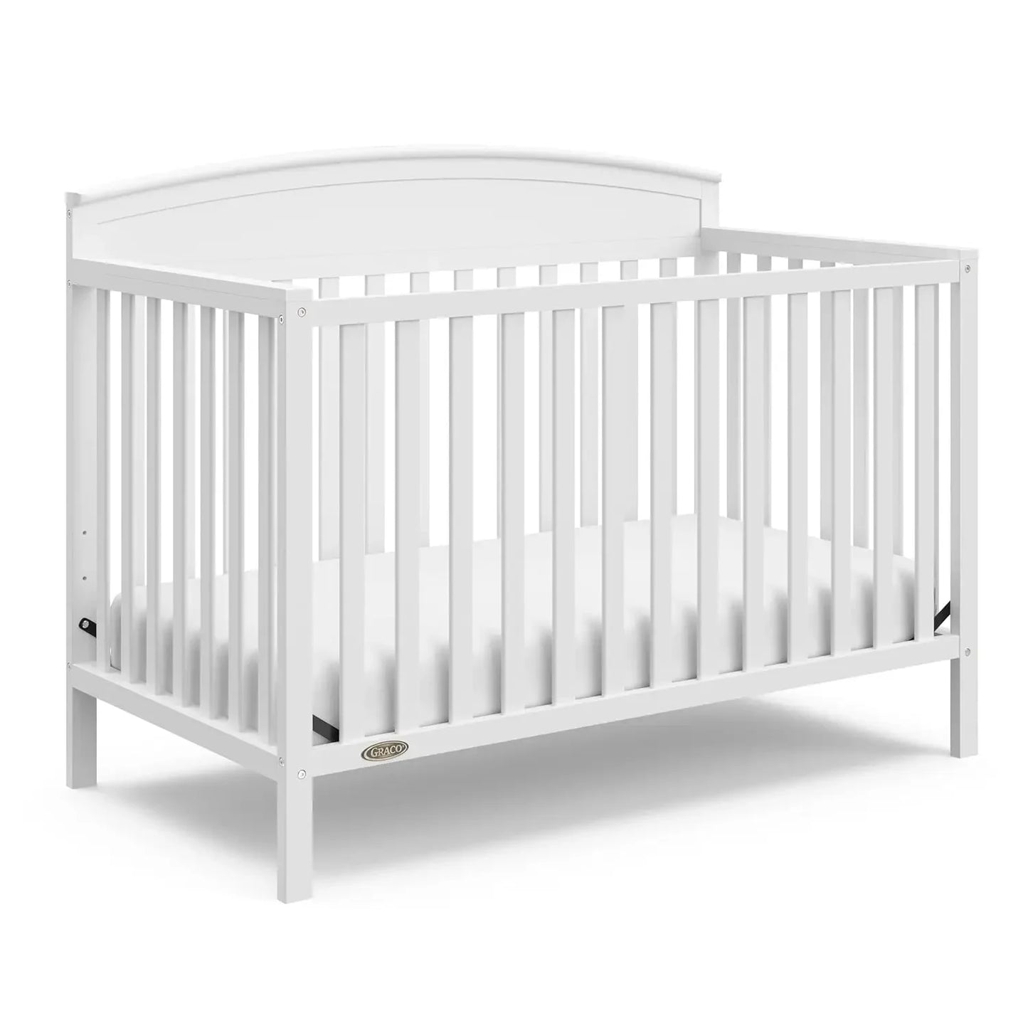 Hign-concerned 5 In 1 Convertible Crib To Toddler Bed