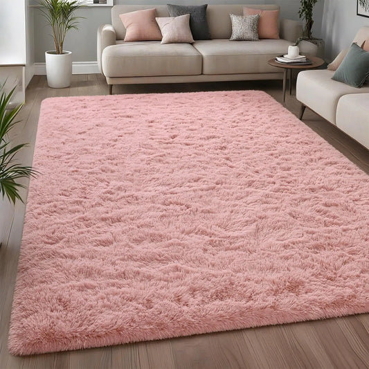 Fluffy Rug Indoor Plush Soft Carpet for Living Room Area Rug