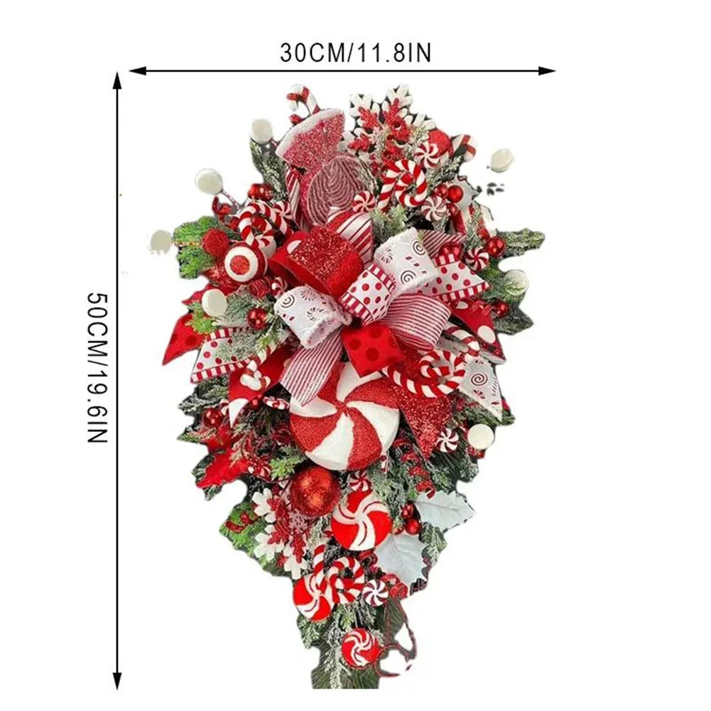 Hign Concerned Upside Down Candy Ornament Christmas Decor