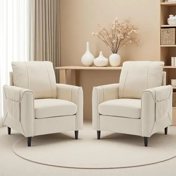 DAFIFY Mid Century Modern Accent Chair Upholstered Arm Chair