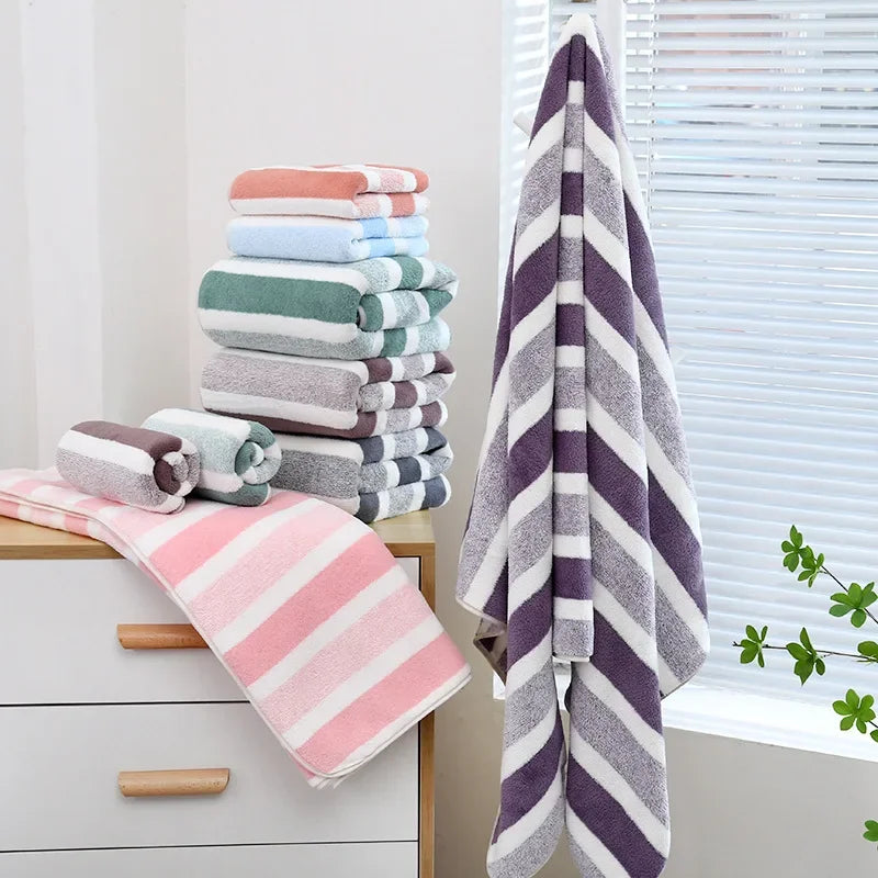 Microfiber Towel 140x70cm Quick Drying Bath Towel Absorbent Large Shower Towel High Quality Beach Towel Bathrobe