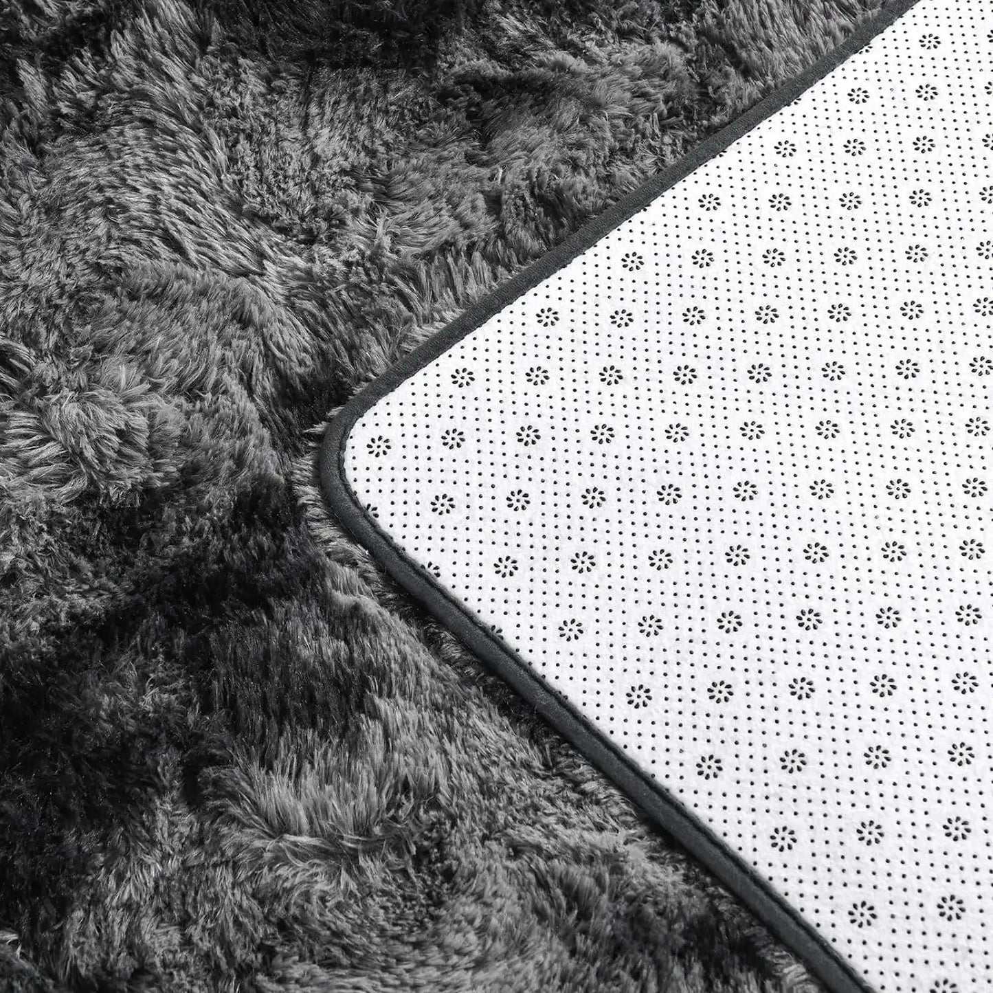 Lochas Soft Plush Tie Dye Velvet Rugs for Living Room