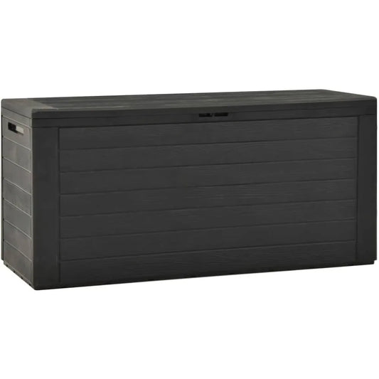 Outdoor Rattan Storage Box All Weather Deck Box For Patio
