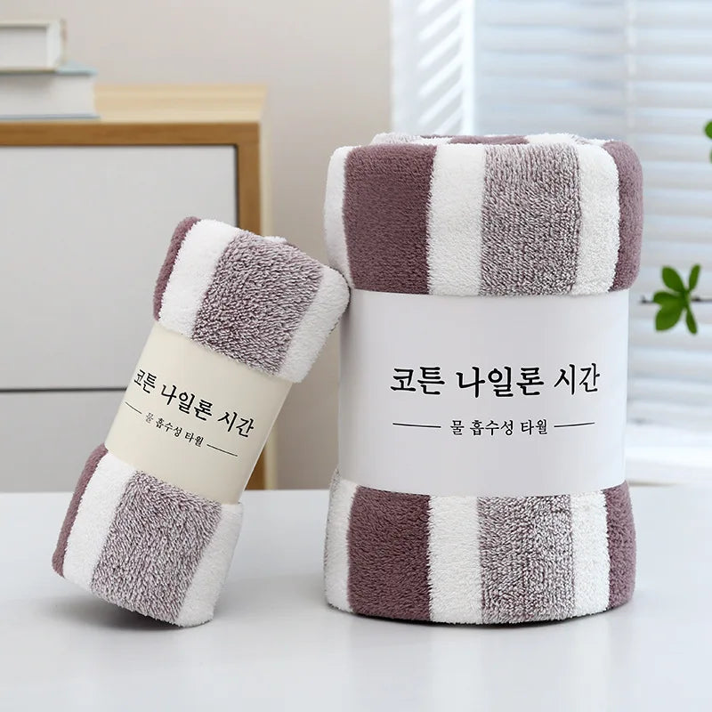 Microfiber Towel 140x70cm Quick Drying Bath Towel Absorbent Large Shower Towel High Quality Beach Towel Bathrobe