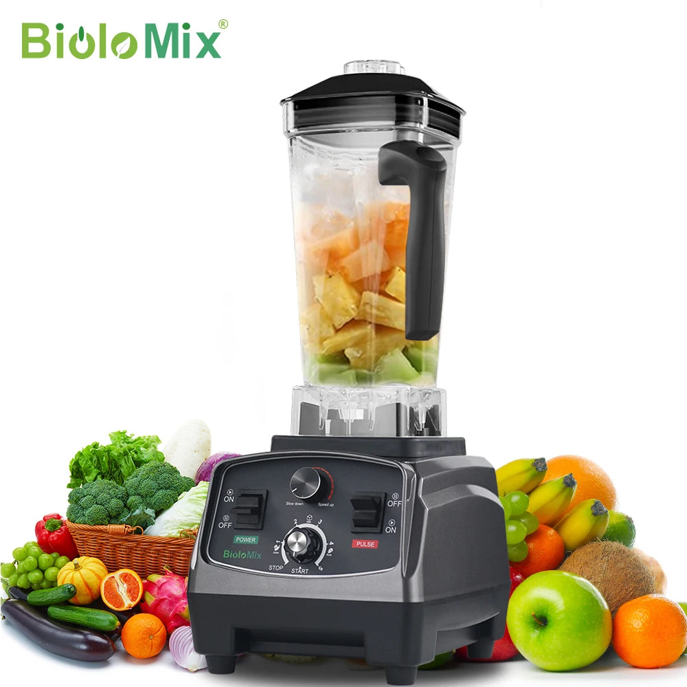 Biolomix 3HP 2200W Heavy Duty Blender Mixer Juicer Pro