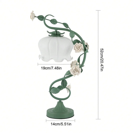 Hign-concerned Bedside Stained Glass Lamp for Bedroom