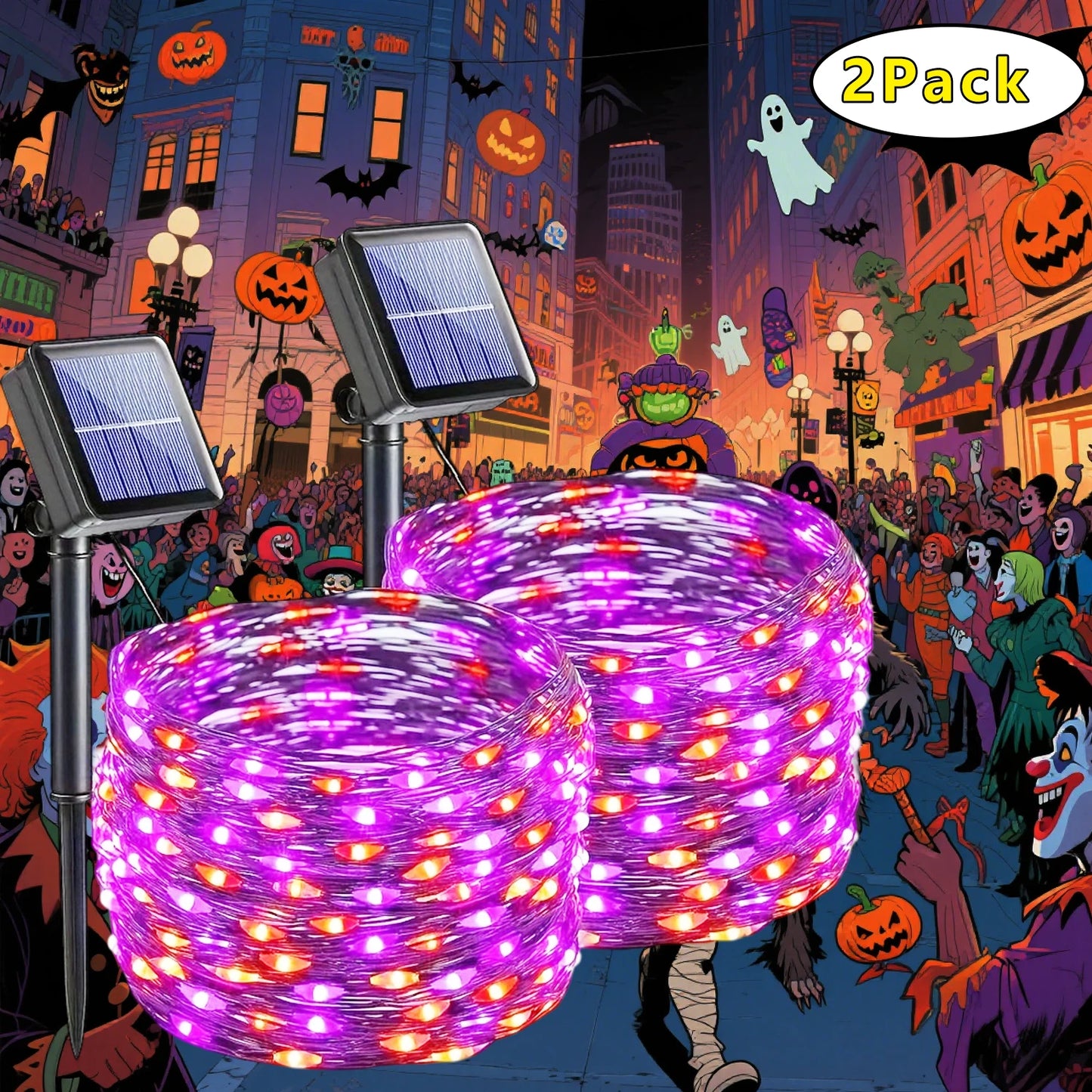 Zhejiang Solar 200LED Halloween Fairy Lights IP44 Waterproof